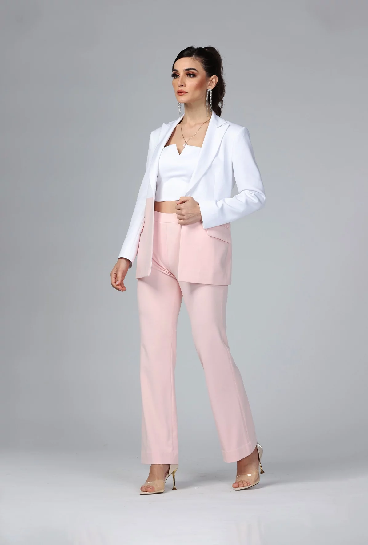 La vie en rose - Dual Toned Suit Set